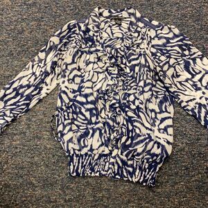 Antilla Femme Sheer Blouse sz. Large petite